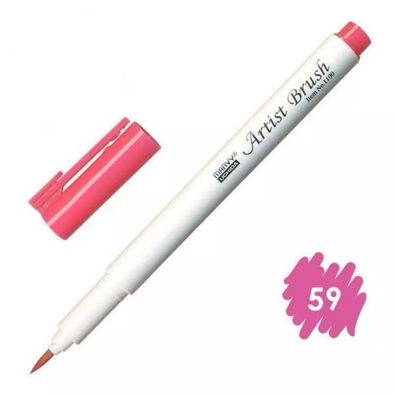 Marvy Artist Brush Fırça Uçlu Kalem 1100 No:59 Rosemarie