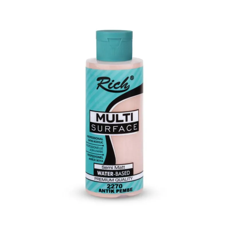 RİCH MULTİ SURFACE 120 CC ANTİK PEMBE 2270