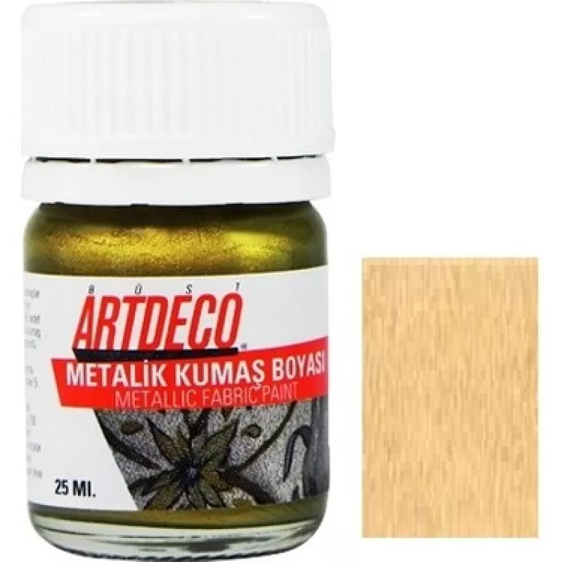 ARTDECO ALTIN RENK KUMAŞ BOYASI 25 ML 221