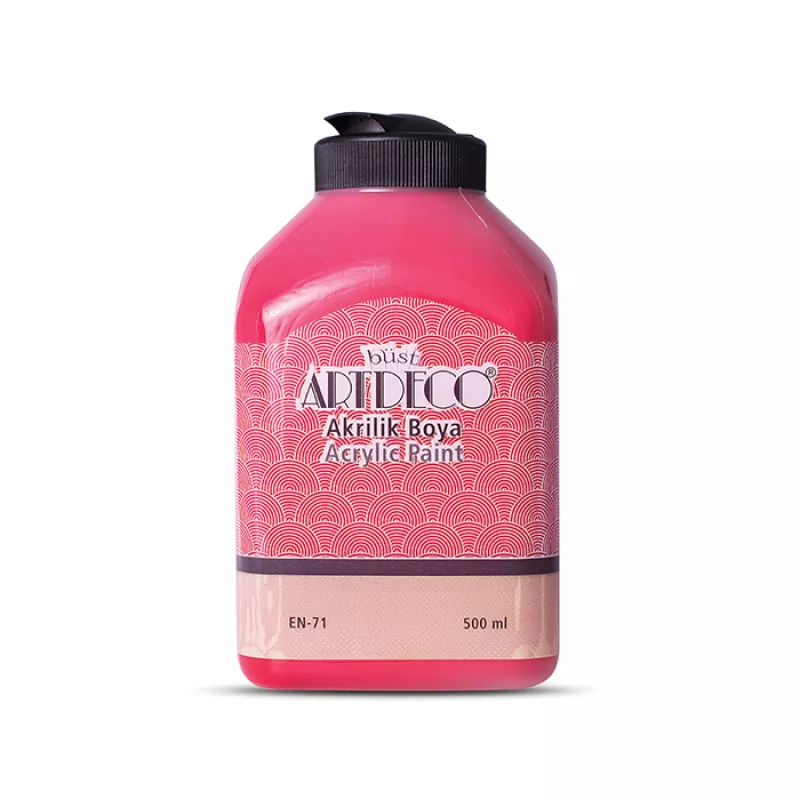 ARTDECO AKRİLİK 500 ML ATEŞ KIRMIZI 3015