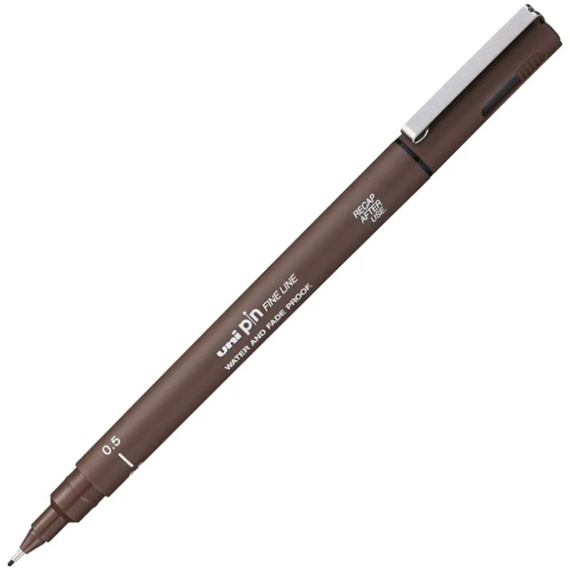 UNİ PIN DRAWİNG PEN 0.5 SEPYA (koyu kahverengi) PİN05-200