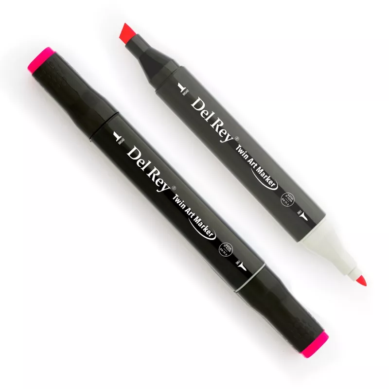 DEL REY TWIN MARKER F125 FLUORESCENT ROSE 14 05 F125