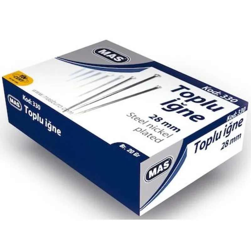  MAS TOPLU İĞNE 28/20 GR 330