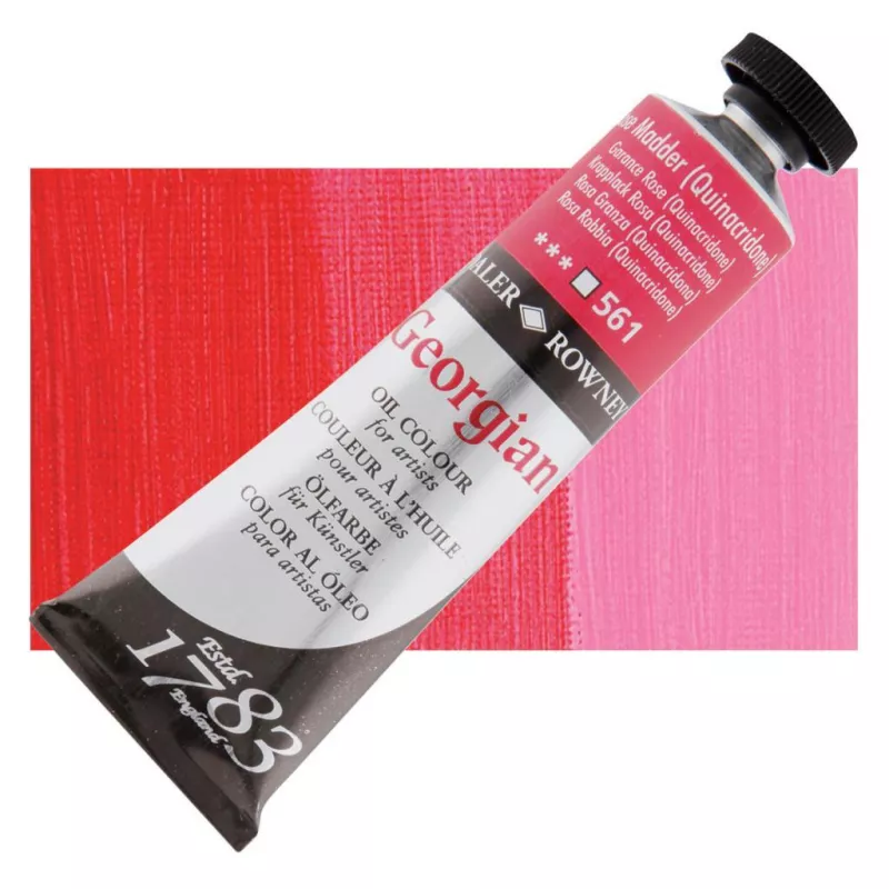 Daler Rowney Georgian Yağlı Boya 38 ml. Rose Madder No:561