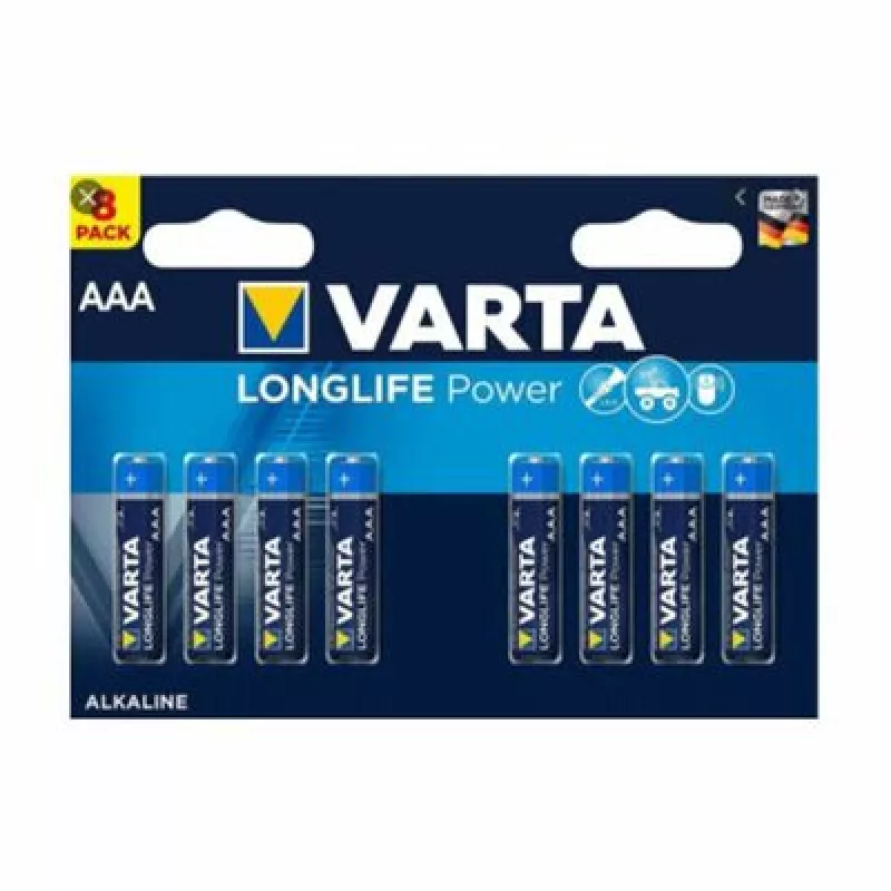 VARTA LONGLIFE POWER 8'Lİ KALEM PİL AA 4906