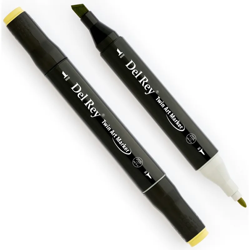 DEL REY TWIN MARKER YELLOW GREEN 05 09 GY48 MN-DR048