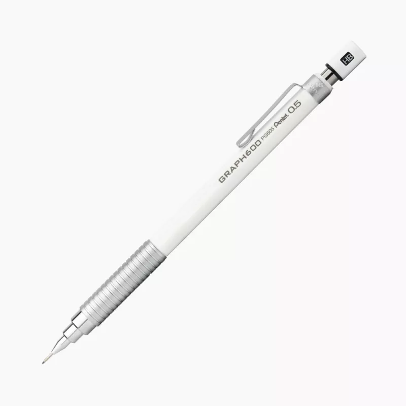 PENTEL GRAPH 600 VERSATİL KALEM BEYAZ 0.5 mm 
