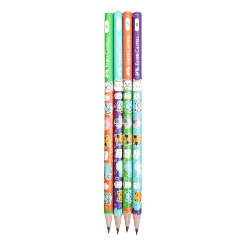 Faber Castell Kedi Kurşun Kalem ,2B,72li(FSC)