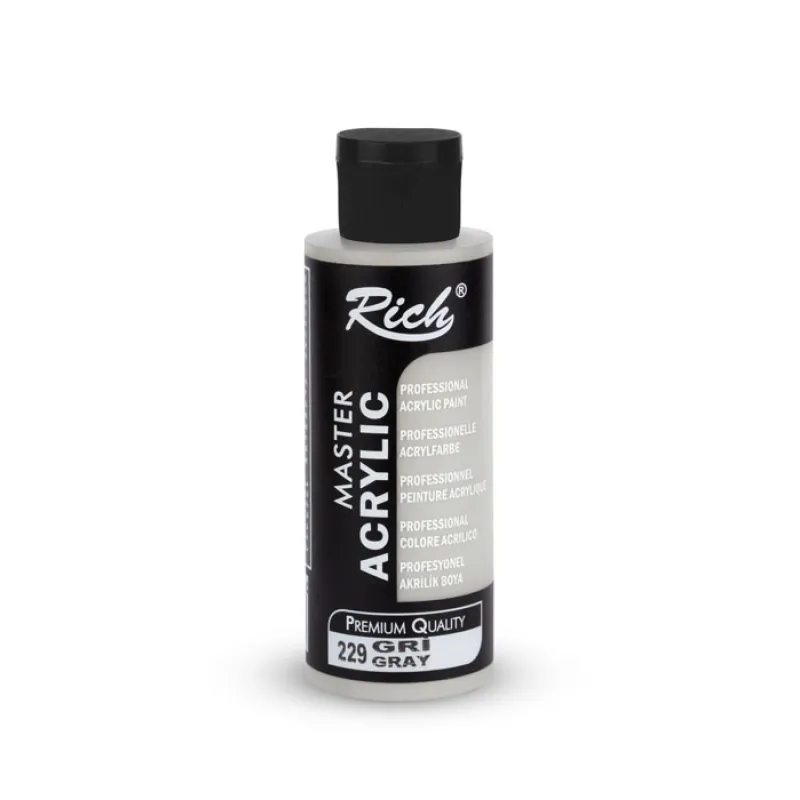 RİCH MASTER AKRİLİK 120 CC GRİ 229