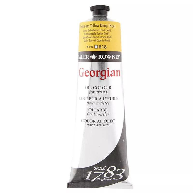 Georgian Yağlı Boya 225ml Cadmium Yellow Deep Hue 618 