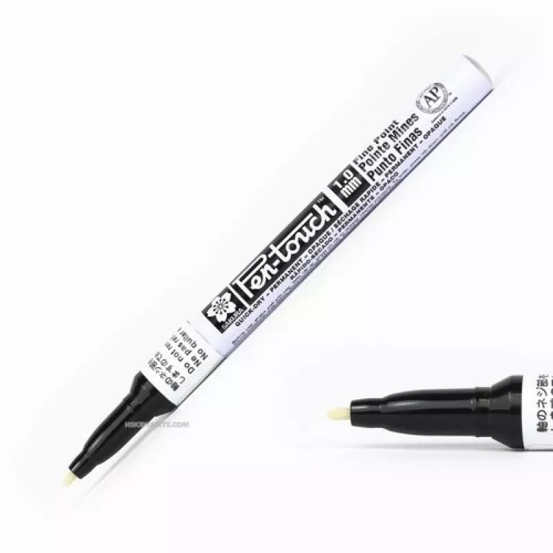 SAKURA Pen Touch 1.0 mm Fine Permanent Marker Beyaz 42300