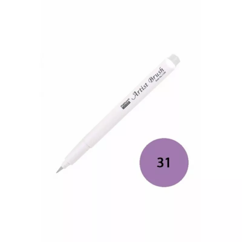 Marvy Artist Brush Fırça Uçlu Kalem 1100 No:31 Pale Violet
