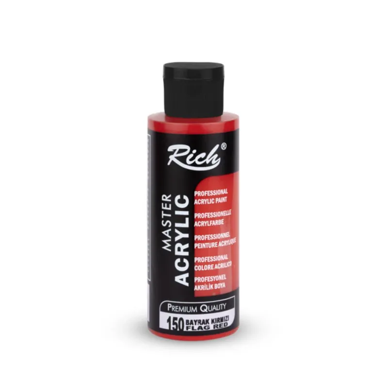 RİCH MASTER AKRİLİK 120 CC BAYRAK KIRMIZI 150