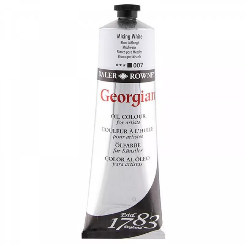 Daler Rowney Georgian Yağlı Boya 38 ml. Mixing White No:007