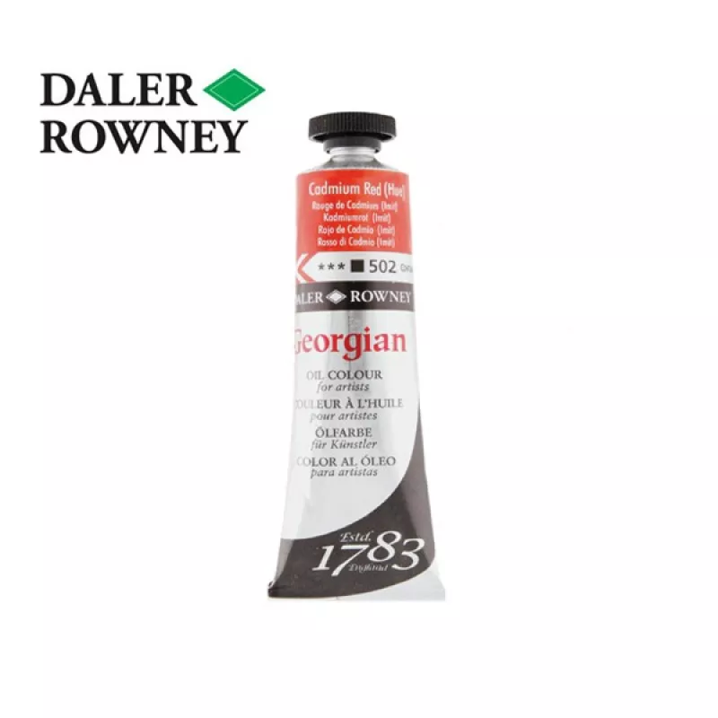 Daler Rowney Georgian Yağlı Boya 38 ml. Cadmium Red Hue No:502