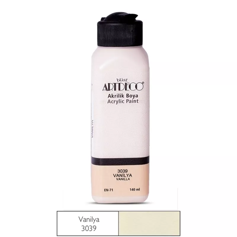 ARTDECO AKRİLİK 140 ML VANİLYA 3039