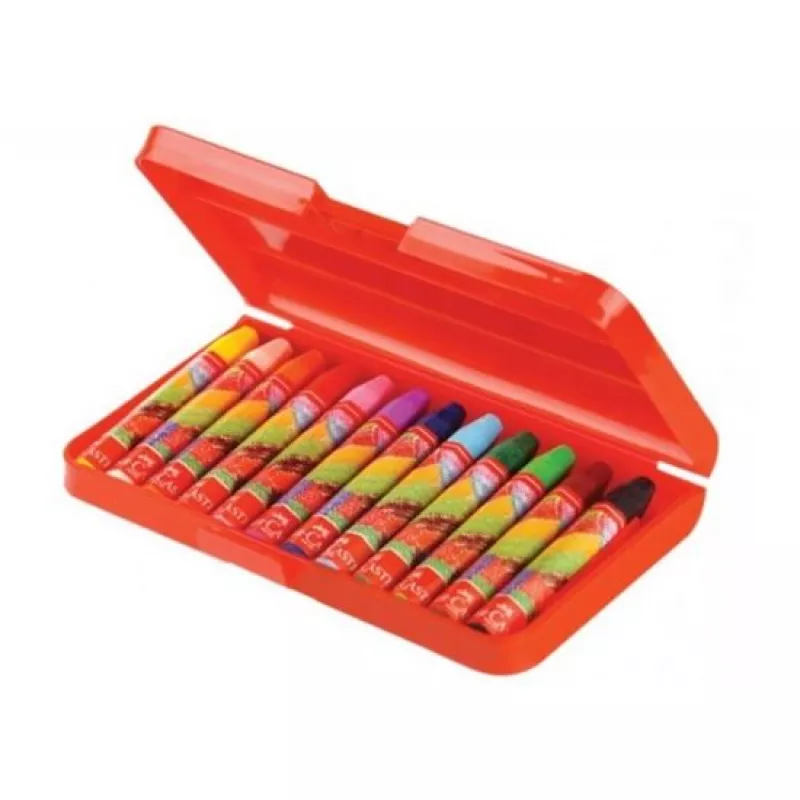 FABER CASTELL PASTEL BOYA ÇANTALI KÖŞELİ 12 Lİ 5281 125112