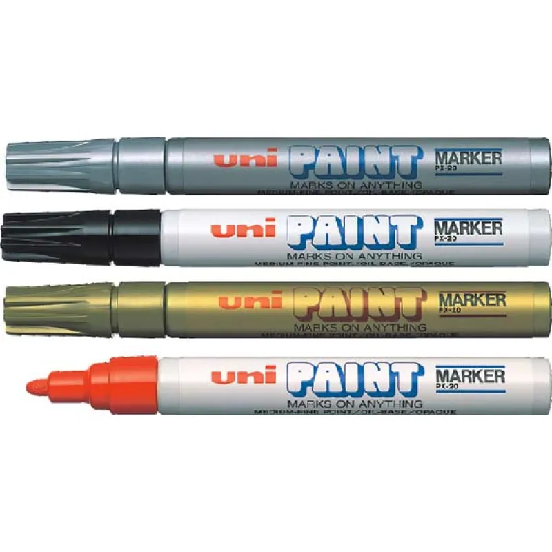 UNİ BOYAMA MARKÖRÜ PAINT PX-20 2.2-2.8 BEYAZ