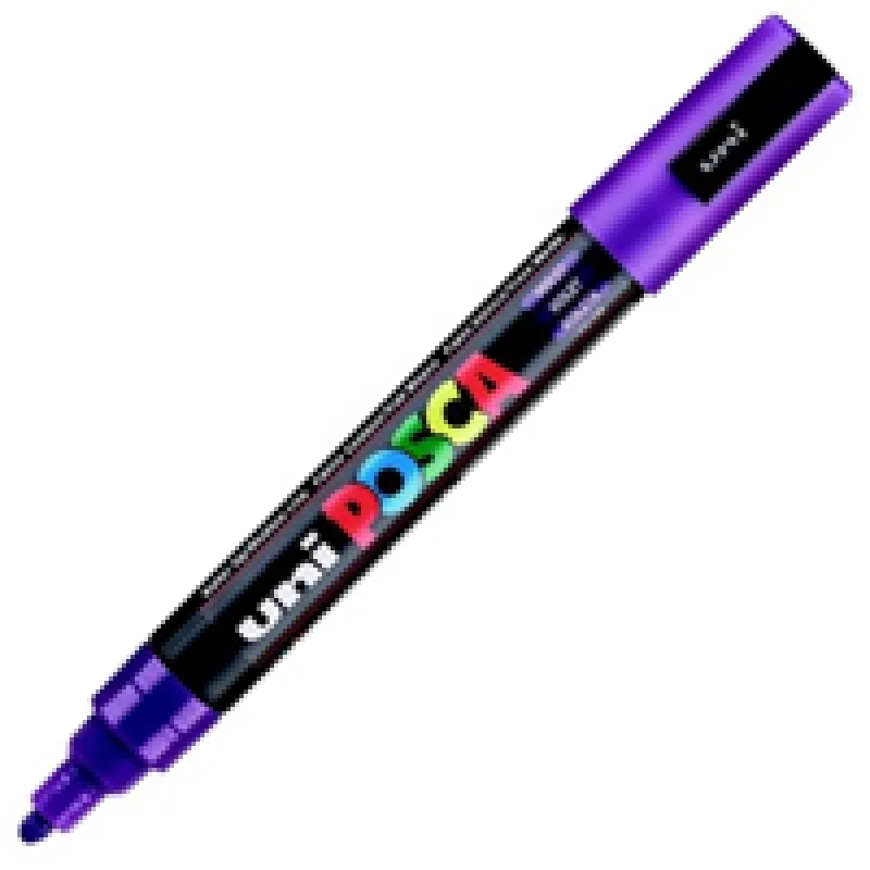 UNİ POSCA PC-5M 1.8-2.5 SU BAZLI POSTER MARKÖRÜ MOR
