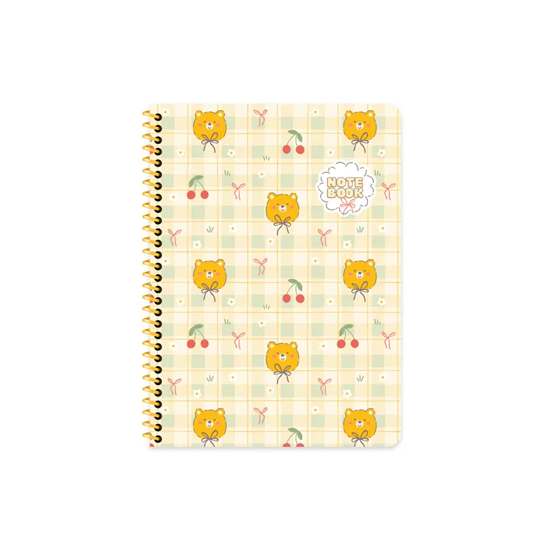 KESKİN DEFTER KAWAII 16.5X22.5 SPİRALLİ KARTON KAPAK 80 YP. KARELİ 386942-99