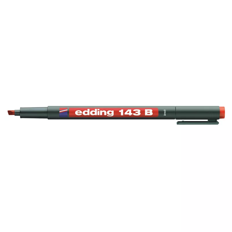 EDDİNG PERMANENT KALEM E-143 B KIRMIZI