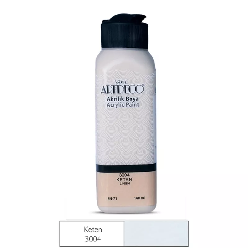 ARTDECO AKRİLİK 140 ML KETEN RENGİ 3004