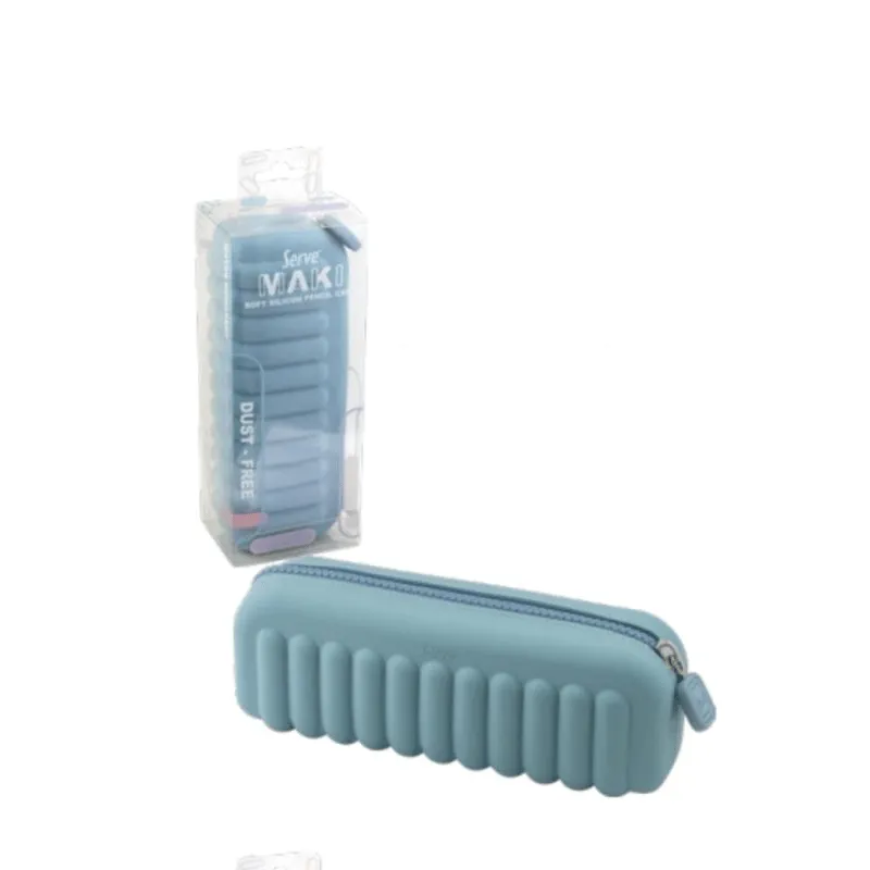 ERVE MAKI KALEM ÇANTASI AÇIK MAVİ