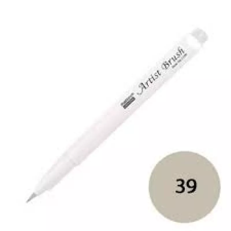 Marvy Artist Brush Fırça Uçlu Kalem 1100 No:39 Ash Grey