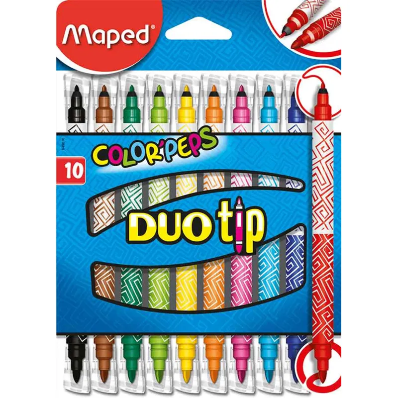 MAPED KEÇELİ KALEM COLOR PEP'S DUO 12'Lİ 849010