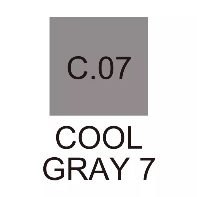 Zig Kurecolor KC-3000 Twin S Marker- Cool Gray 7