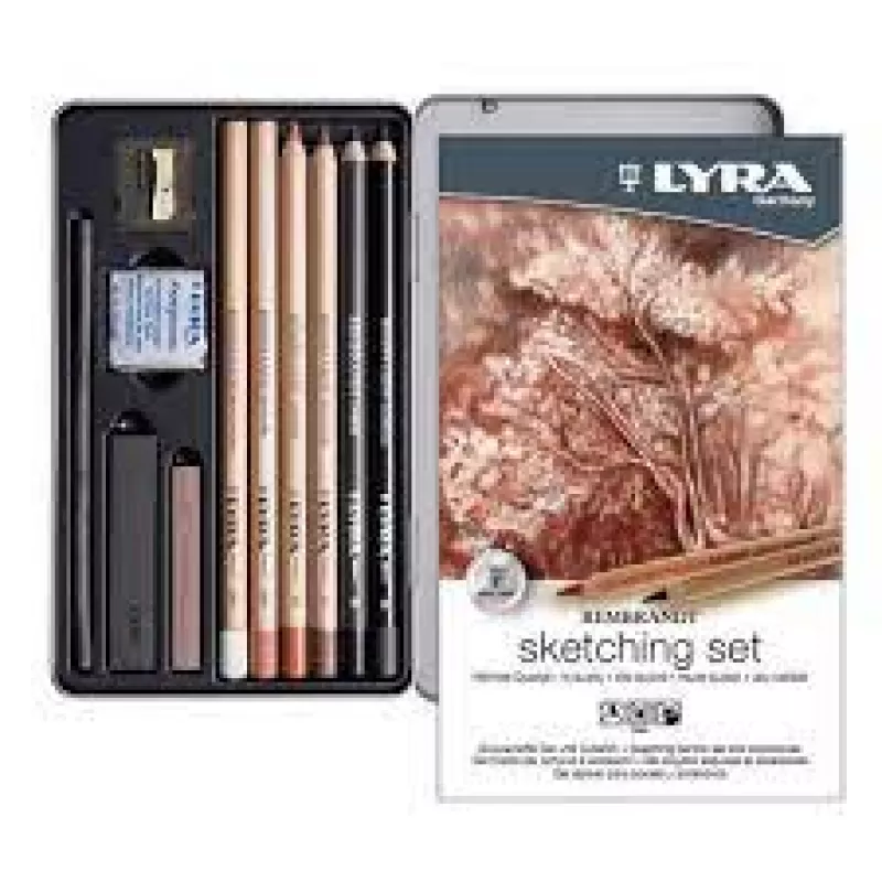 LYRA REMBRANDT ESKİZ SKETCHİNG SET BOX 11'li