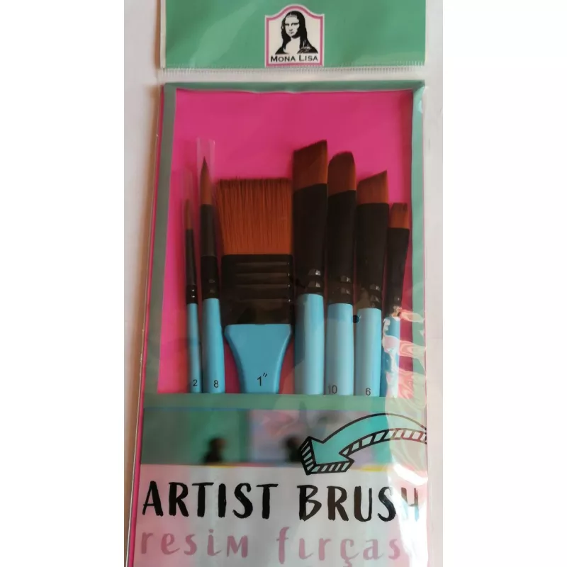 SÜDOR MONALİSA MULTİ PURPOSE BRUSHES SET7 SFSET20