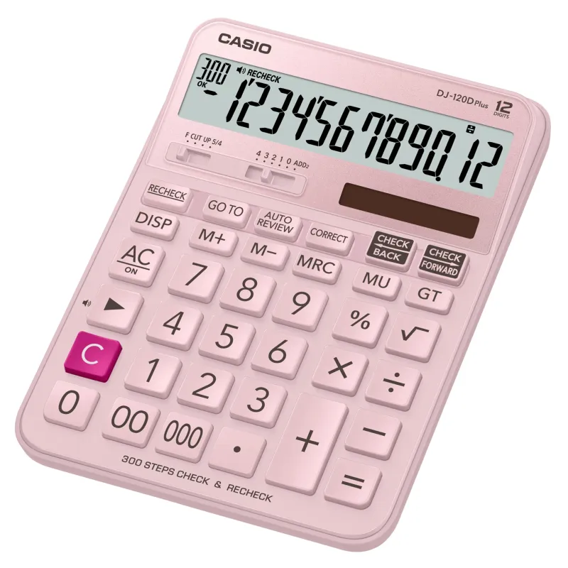 CASIO HESAP MAKİNESİ MASAÜSTÜ DJ-120D-LB-WADP