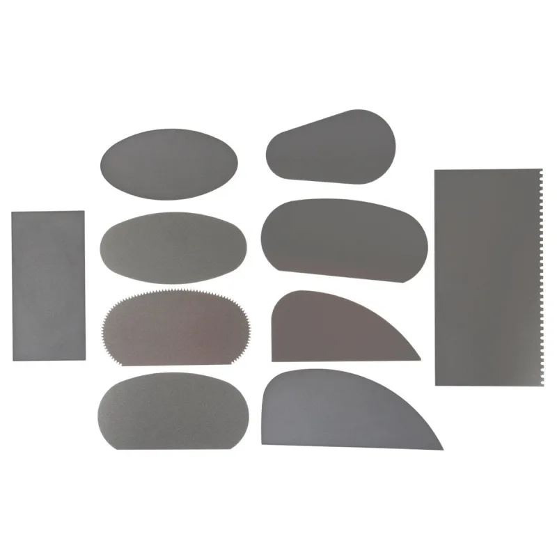 LUTART ÇEKİ TARAĞI 10 PARÇA METAL SİİSTRE LSR-5458