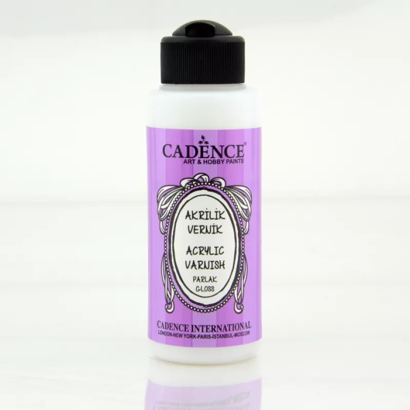 CADENCE SU BAZLI PARLAK VERNİK 120 ML.