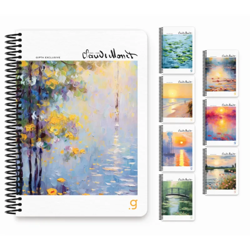 MONET SP. SERT KAPAK DEFTER 17x24 100 YP.ÇİZGİLİ. GIP-3-7005000-2011
