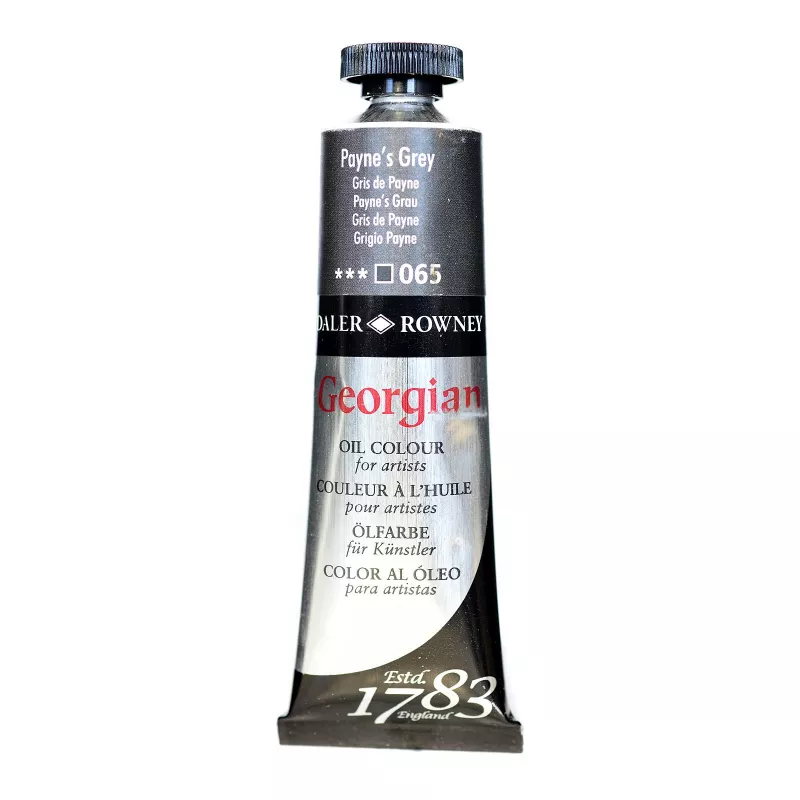 Daler Rowney Georgian Yağlı Boya 38 ml. Payne's Grey No:065