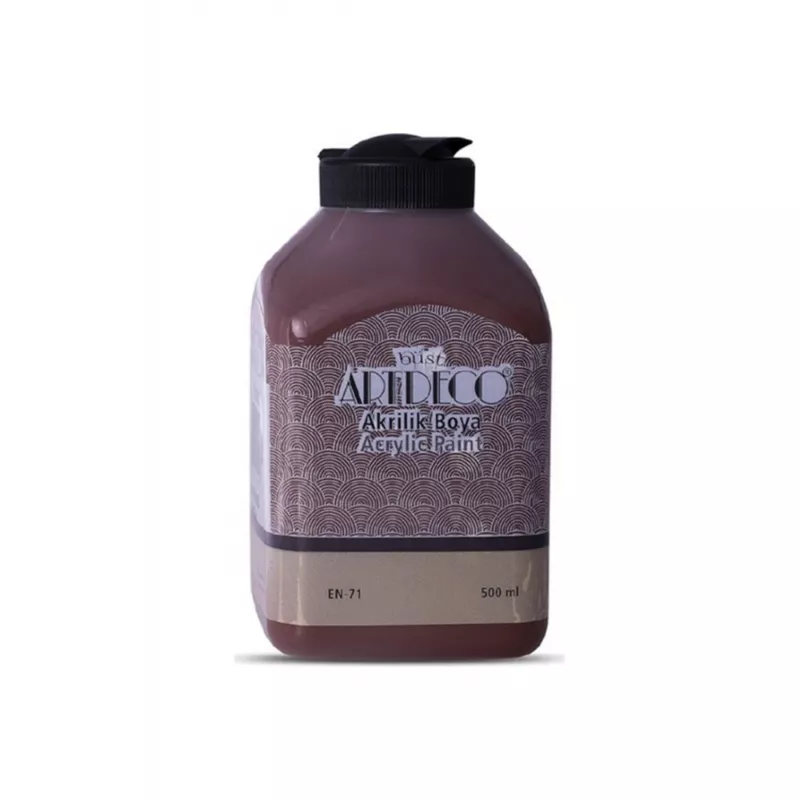 Artdeco Akrilik Boya 500 ml. 3615 KAHVERENGİ