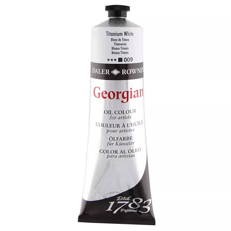 Daler Rowney Georgian Yağlı Boya 225ml Titanium White 009