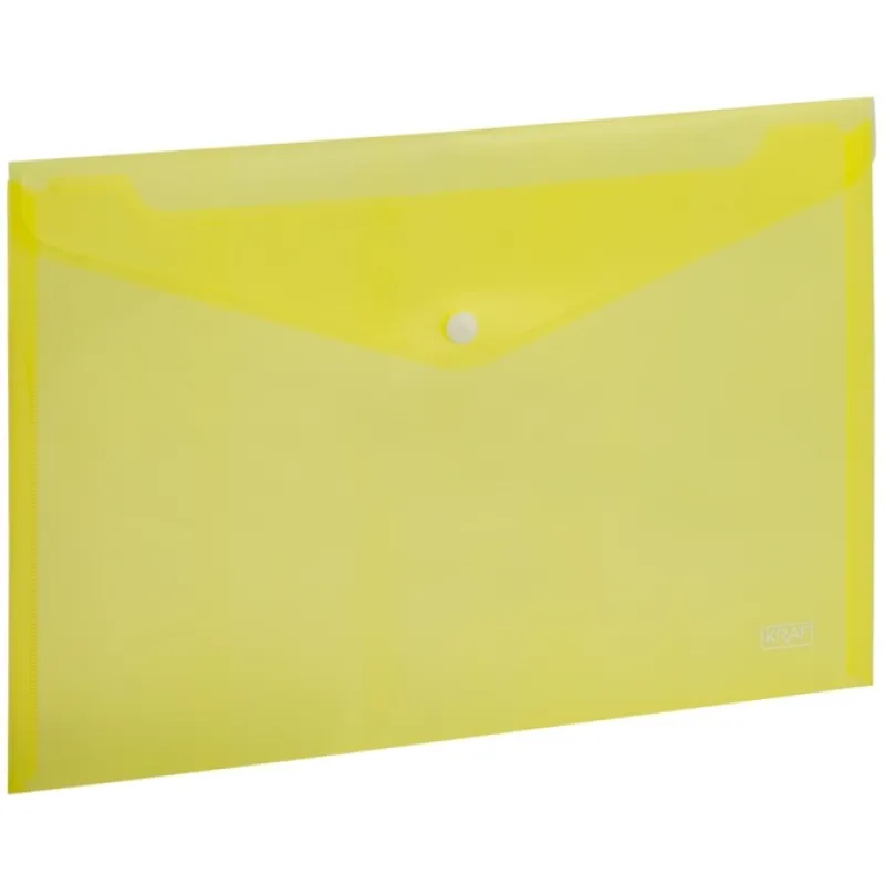 kraft çıtçıtlı dosya a4 sarı 1209