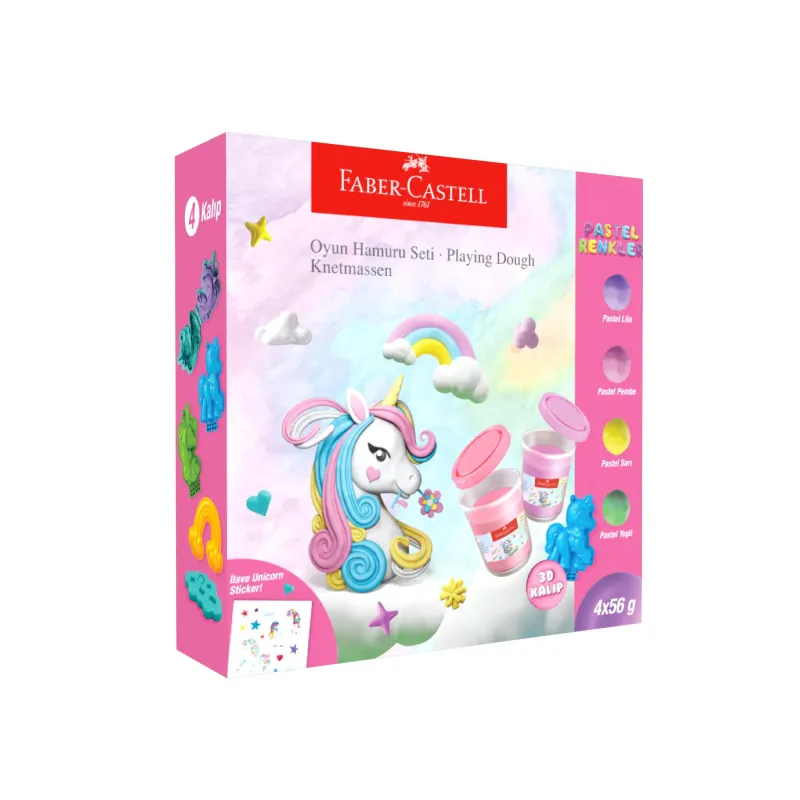 Faber Castell Unicorn Oyun Hamuru Seti