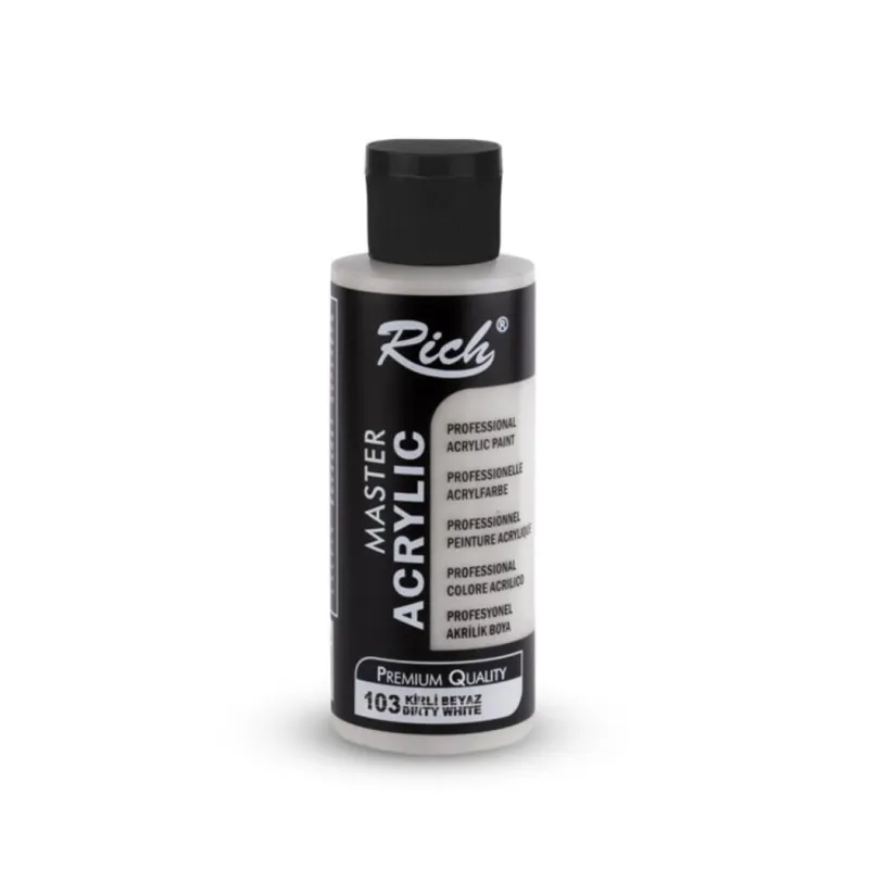 RİCH MASTER AKRİLİK 120 CC KİRLİ BEYAZ 103
