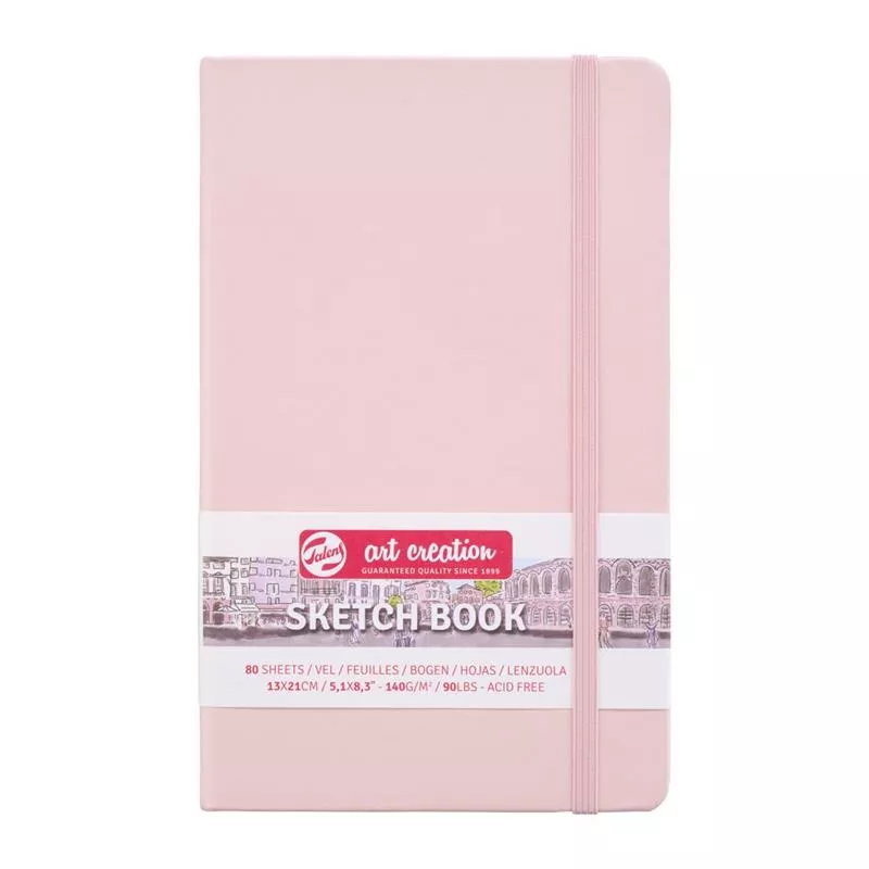 Royal & Talens Sketch Book Pastel Pink 13x21 140 GR 80 yp.