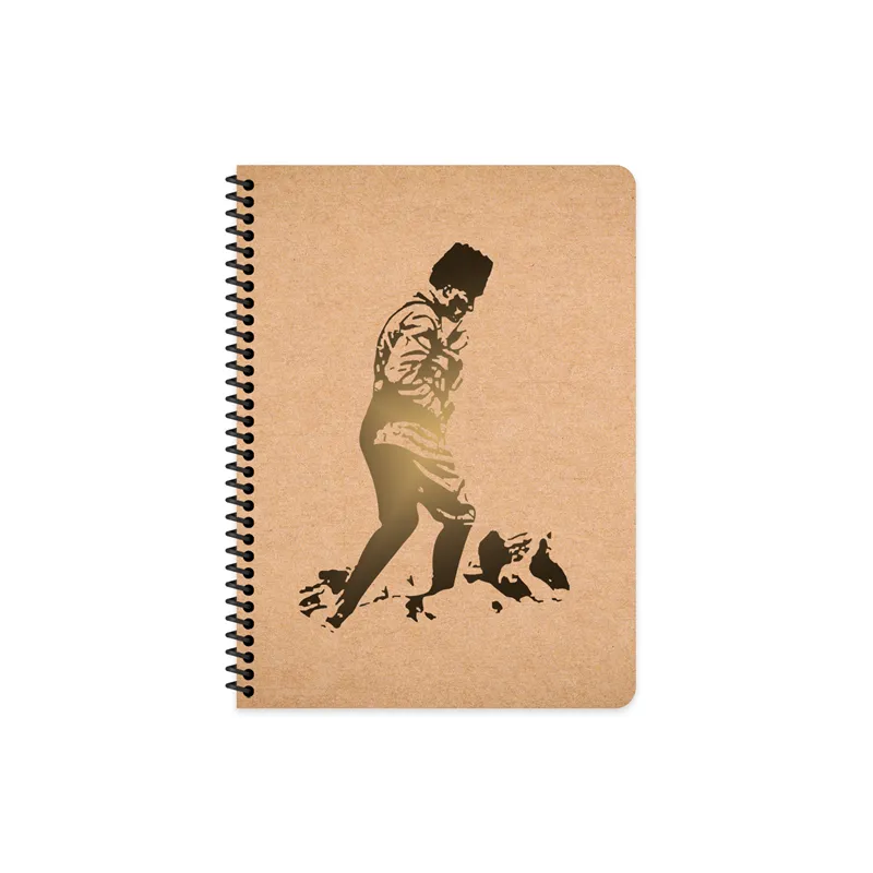 KESKİN DEFTER FUNKY ATATÜRK 16,5X22,5 SPİRALLİ 80 YP. KARELİ 418122-99