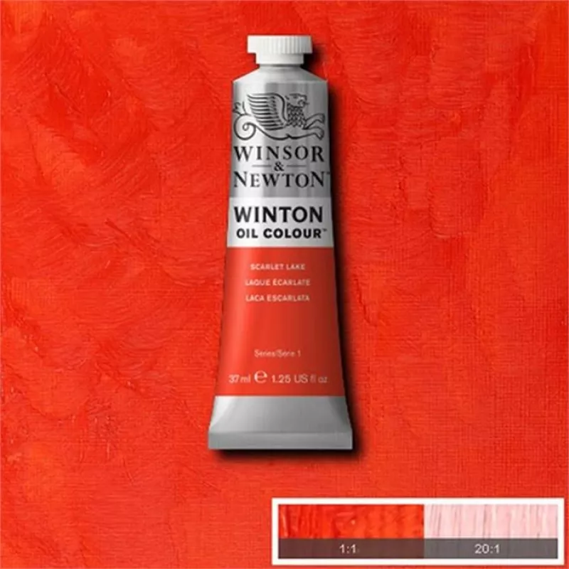 Winsor Newton 603 Scarlet Lake 37 ml Yağlı Boya