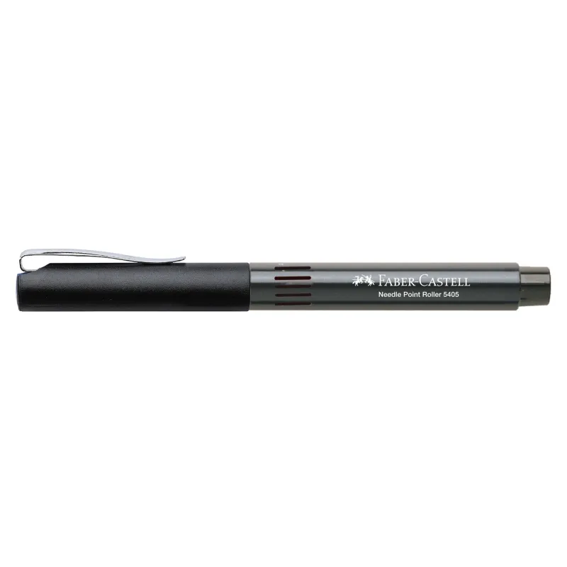 Faber-Castell 5405 İğne Uç Roller Kalem 0.5 mm, Siyah