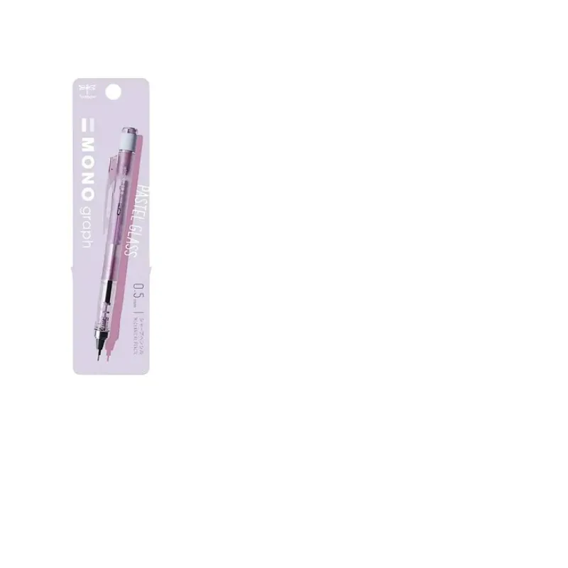 TOMBOW LV-T-DPA-149E MONO GRAPH PASTEL GLASS MEKANİK KURŞUN KALEM 0.5MM BLİSTERLİ CAM MOR
