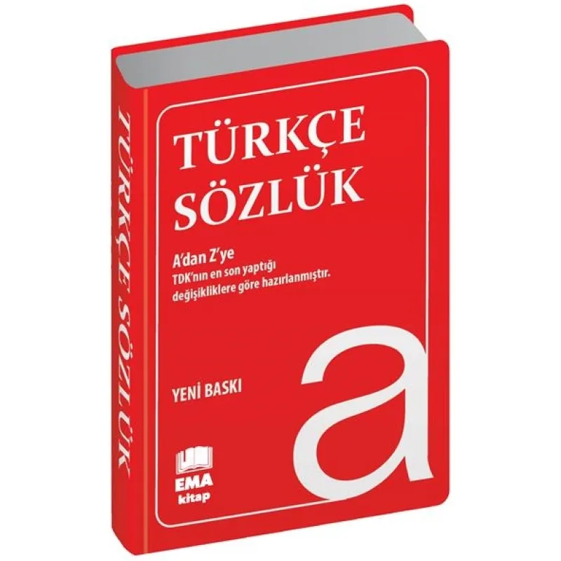 EMAKİTAP TDK UYUMLU TÜRKÇE SÖZLÜK (PLASTİK KAPAK)