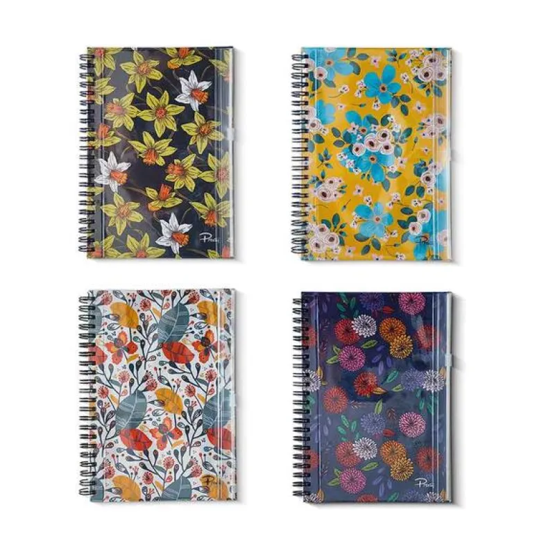 Prestij Kilitli Şeffaf Çantalı Çizgili Spiralli Defter PRJ-015 Yorum Yap