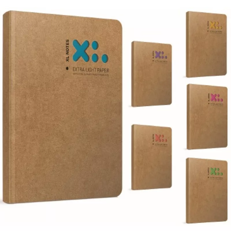 GIPTA XL NOTES 17X24 İPLİK DİKİŞLİ SERT KAPAK 100 YP ÇİZGİLİ EKSTRA LİGHT DEFTER 5335